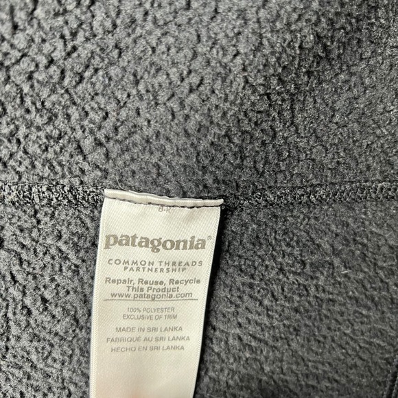Patagonia Better Sweater Vest Womens XS Black Full Zip Fleece STY25886 FA16 - Picture 8 of 12